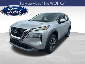 2022 Brilliant Silver Metallic Nissan Rogue SV 4 Door Automatic (CVT) SUV
