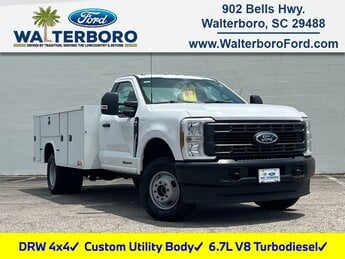 2024 Oxford White Ford Super Duty F-350 DRW XL Truck Automatic 4X4 2 Door