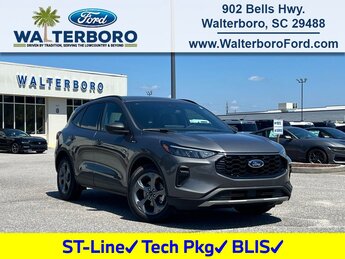 2025 Carbonized Gray Metallic Ford Escape ST-Line Automatic FWD 4 Door SUV 1.5L EcoBoost Engine