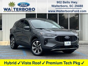 2025 Carbonized Gray Metallic Ford Escape Hybrid Platinum 2.5L iVCT Engine 4 Door SUV