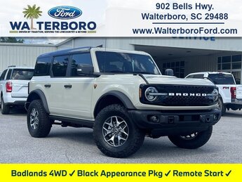 2025 Ford Bronco Badlands 4 Door 2.7L EcoBoost V6 Engine Manual SUV 4X4