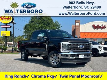 2025 Darkened Bronze Metallic Ford Super Duty F-250 SRW King Ranch Automatic 4 Door 4X4 Power Stroke 6.7L V8 DI 32V OHV Turbodiesel Engine