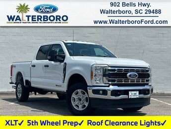 2025 Oxford White Ford Super Duty F-350 SRW XLT Automatic 4 Door Truck