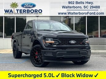 2025 Agate Black Metallic Ford F-150 XL 5.0L V8 Engine 2 Door RWD Truck