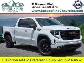 2023 Summit White GMC Sierra 1500 Elevation 4 Door 4X4 Automatic 3.0L I6 Engine Truck