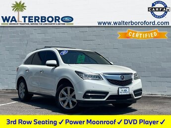 2015 Acura MDX Advance/Entertainment Pkg SUV 3.5L V6 SOHC i-VTEC 24V Engine 4 Door AWD Automatic