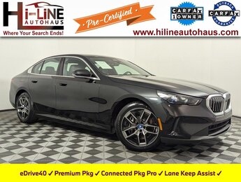 2024 Black Sapphire Metallic BMW i5 eDrive40 Electric Motor Engine 4 Door RWD Car Automatic