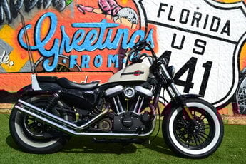 2022 Black Harley Davidson Forty-Eight Manual