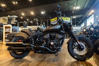 2025 Indian Chief Bobber Dark Horse Black Smoke MotorCycle