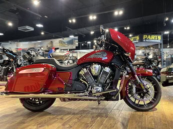 2025 Sunset Red Metallic Indian Chieftain PowerPlus Limited W/Powerband Audio MotorCycle
