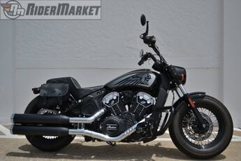 2023 Black Metallic Indian Scout Bobber Twenty ABS Manual
