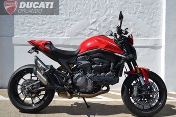 2021 Red Ducati Monster 937 Manual