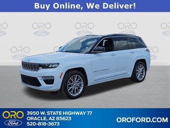 2022 Bright White Clearcoat Jeep Grand Cherokee Summit 4X4 SUV Automatic