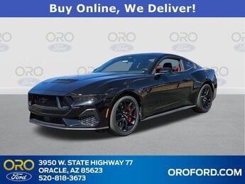2025 Shadow Black Ford Mustang GT Automatic RWD 2 Door Coupe