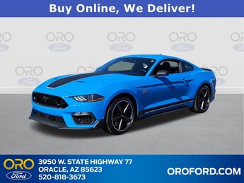 2022 Grabber Blue Metallic Ford Mustang Mach 1 Coupe 5.0L V8 Ti-VCT Engine Automatic