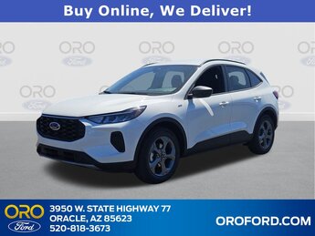 2025 Star White Metallic Tri-Coat Ford Escape ST-Line FWD SUV 4 Door Automatic
