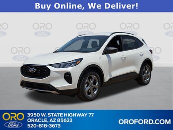 2025 Star White Metallic Tri-Coat Ford Escape ST-Line 4 Door Automatic 2.5L iVCT Engine FWD SUV