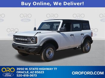 2025 Oxford White Ford Bronco Base 4 Door Automatic 4X4 2.3L EcoBoost I-4 Engine SUV