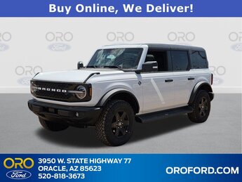 2025 Oxford White Ford Bronco Outer Banks SUV 2.7L EcoBoost V6 Engine 4X4 4 Door