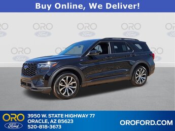 2025 Agate Black Metallic Ford Explorer ST-Line SUV Automatic 2.3L EcoBoost I-4 Engine