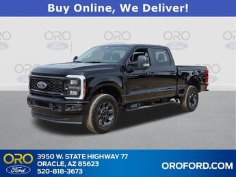 2025 Agate Black Metallic Ford Super Duty F-250 SRW XL 4 Door 4X4 Automatic 6.8L V8 Engine