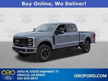 2025 Gray Metallic Ford Super Duty F-350 SRW Lariat Automatic 4X4 4 Door Truck 6.7L High Output Power Stroke V8 Diesel Engine