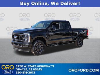 2025 Agate Black Metallic Ford Super Duty F-350 SRW XL Truck 7.3L V8 PFI SOHC 16V Federal 405hp Engine 4 Door 4X4