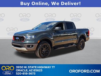 2022 Forged Green Metallic Ford Ranger XLT Truck EcoBoost 2.3L I4 GTDi DOHC Turbocharged VCT Engine Automatic 4 Door RWD