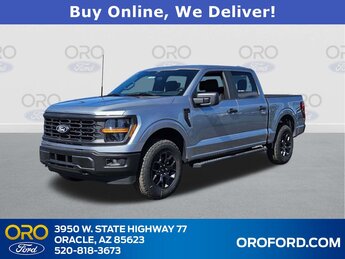 2025 Iconic Silver Metallic Ford F-150 STX 4 Door Truck 4X4
