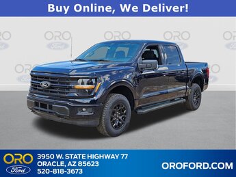 2025 Blue Metallic Ford F-150 XLT 4X4 Automatic 4 Door 5.0L V8 Engine