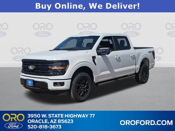 2025 Oxford White Ford F-150 XLT 5.0L V8 Engine 4 Door Automatic Truck 4X4