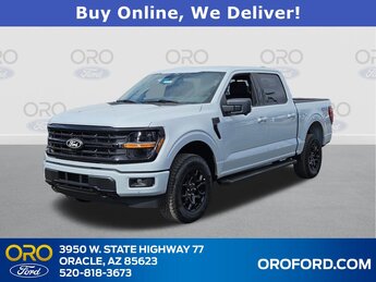 2025 Iconic Silver Metallic Ford F-150 XLT Automatic 4 Door PDI DOHC Engine Truck 4X4
