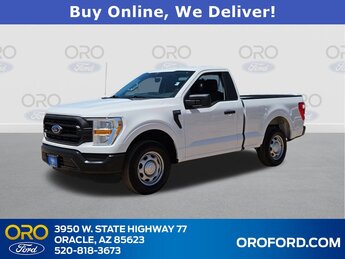 2021 Oxford White Ford F-150 XL 3.3L V6 Engine 2 Door Automatic