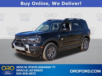 2025 Shadow Black Ford Bronco Sport Big Bend 4X4 1.5L EcoBoost Engine SUV 4 Door