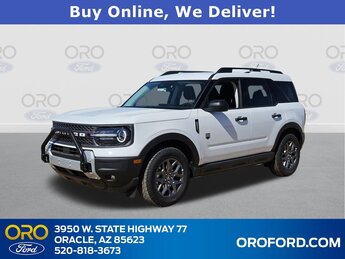 2025 Oxford White Ford Bronco Sport Big Bend SUV 1.5L EcoBoost Engine 4X4