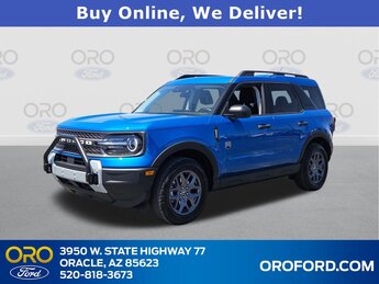 2025 Velocity Blue Metallic Ford Bronco Sport Big Bend Automatic SUV 4X4 1.5L EcoBoost Engine 4 Door