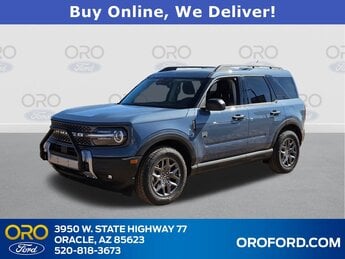 2025 Azure Gray Metallic Tri-Coat Ford Bronco Sport Big Bend 4 Door 4X4 SUV Automatic 1.5L EcoBoost Engine