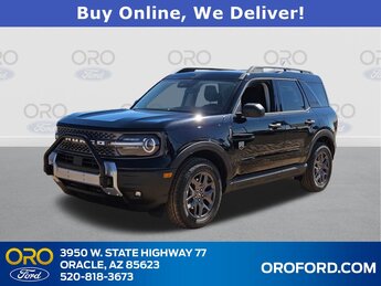2025 Shadow Black Ford Bronco Sport Big Bend 4X4 SUV 4 Door 1.5L EcoBoost Engine