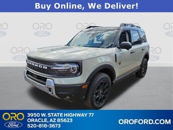 2025 Ford Bronco Sport Badlands EcoBoost 2.0L I4 GTDi DOHC Turbocharged VCT Engine Automatic 4 Door SUV 4X4