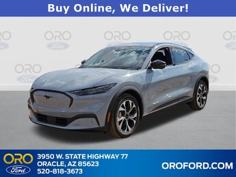 2025 Glacier Gray Metallic TriCoat Ford Mustang Mach-E Select Dual Electric Motor Engine RWD SUV