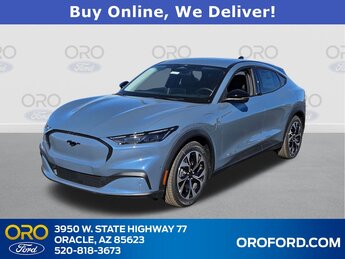 2024 Vapor Blue Ford Mustang Mach-E Select Automatic Dual Electric Motor Engine 4 Door SUV RWD