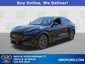 2025 Shadow Black Ford Mustang Mach-E Premium 4 Door SUV Automatic Electric Motor Engine RWD