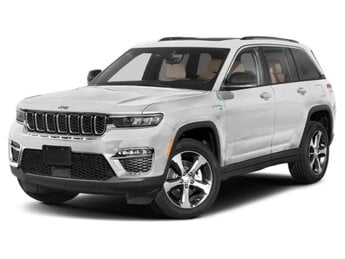 2025 Bright White Clearcoat Jeep Grand Cherokee 4xe Overland 2.0L I4 DOHC Engine 4X4 4 Door