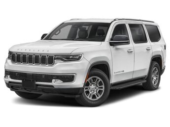 2025 Bright White Clearcoat Jeep Wagoneer Base 4X4 SUV 3.0L I6 Engine 4 Door Automatic