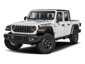 2025 Bright White Clearcoat Jeep Gladiator Rubicon X 3.6L V6 24V VVT Engine Truck Automatic