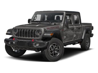 2025 Granite Crystal Metallic Clearcoat Jeep Gladiator Rubicon Truck 4X4 Automatic 4 Door 3.6L V6 24V VVT Engine