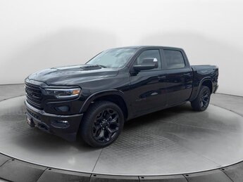 2023 Diamond Black Crystal Pearlcoat Ram 1500 Limited Automatic V6, 3.0L Engine Truck 4X4
