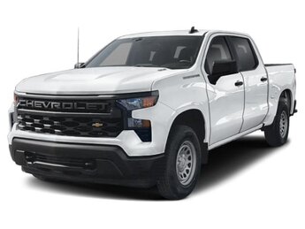 2025 Summit White Chevrolet Silverado Work Truck 4 Door Automatic 4X4