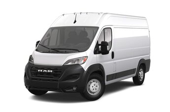 2025 Bright White Clear-Coat Exterior Paint Ram ProMaster FWD Automatic 3.6L V6 24V VVT Engine Van