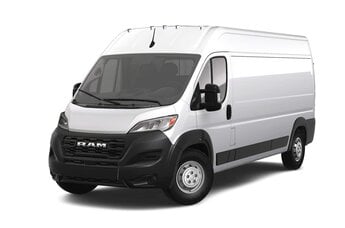 2025 Bright White Clear-Coat Exterior Paint Ram ProMaster Tradesman 3.6L V6 24V VVT Engine Automatic FWD 3 Door Van